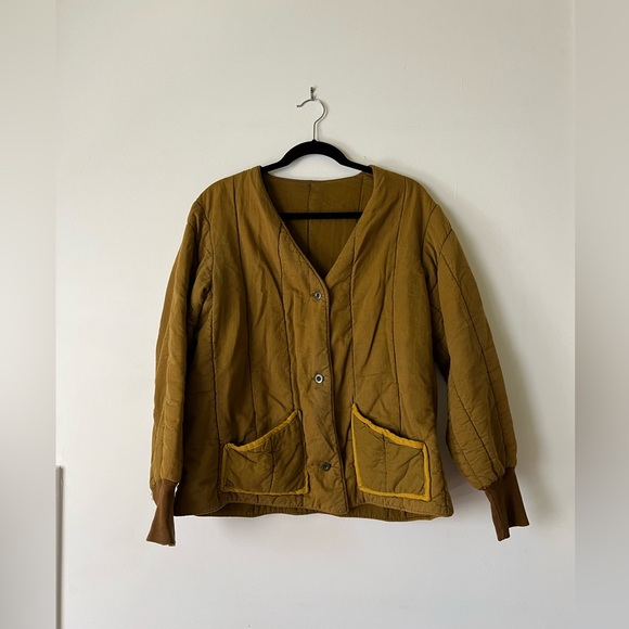 Vintage Olive Jacket - Picture 1 of 2